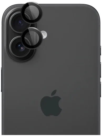 Rosso Apple iPhone 16 / 16 Plus Camera Frame Protector Zwart afbeelding 9