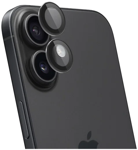 Rosso Apple iPhone 16 / 16 Plus Camera Frame Protector Zwart afbeelding 10