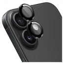 Rosso Apple iPhone 16 / 16 Plus Camera Frame Protector Zwart