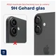 Rosso Apple iPhone 16 / 16 Plus Camera Frame Protector Zwart afbeelding 4