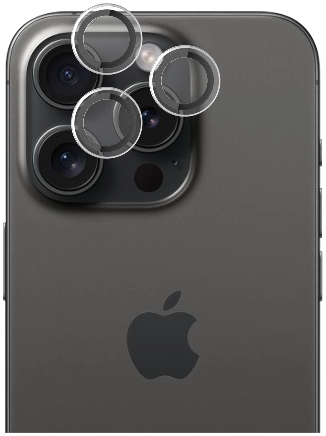 Rosso Apple iPhone 15 Pro / 15 Pro Max Camera Frame Protector Transparant afbeelding 9