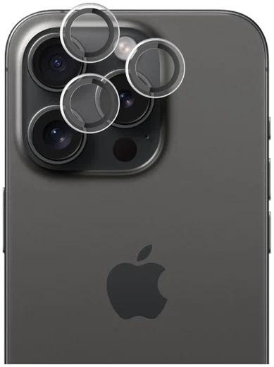 Rosso Apple iPhone 15 Pro / 15 Pro Max Camera Frame Protector Transparant afbeelding 9