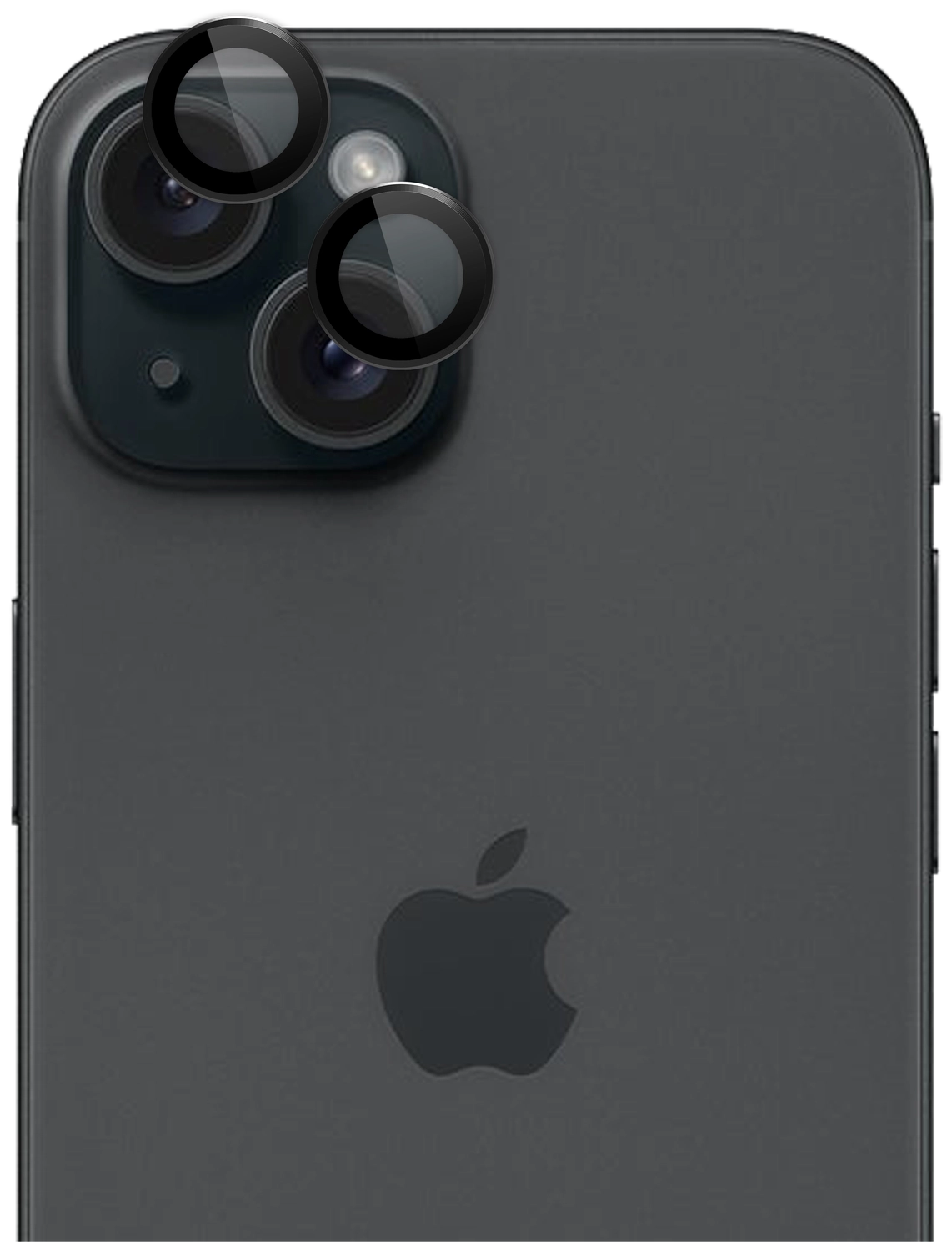 Rosso Apple iPhone 15 / 15 Plus Camera Frame Protector Zwart afbeelding 9