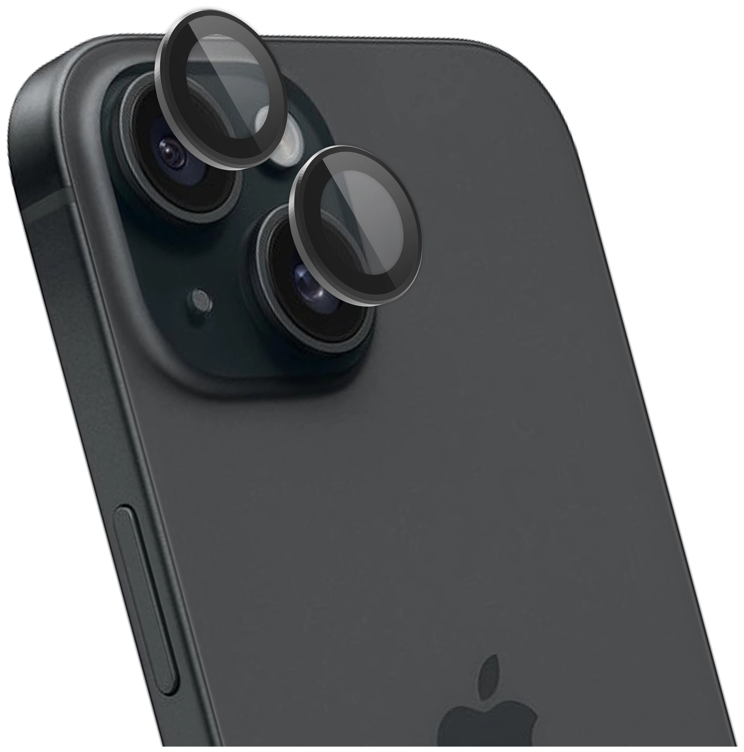 Rosso Apple iPhone 15 / 15 Plus Camera Frame Protector Zwart afbeelding 11