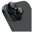 Rosso Apple iPhone 15 / 15 Plus Camera Frame Protector Zwart