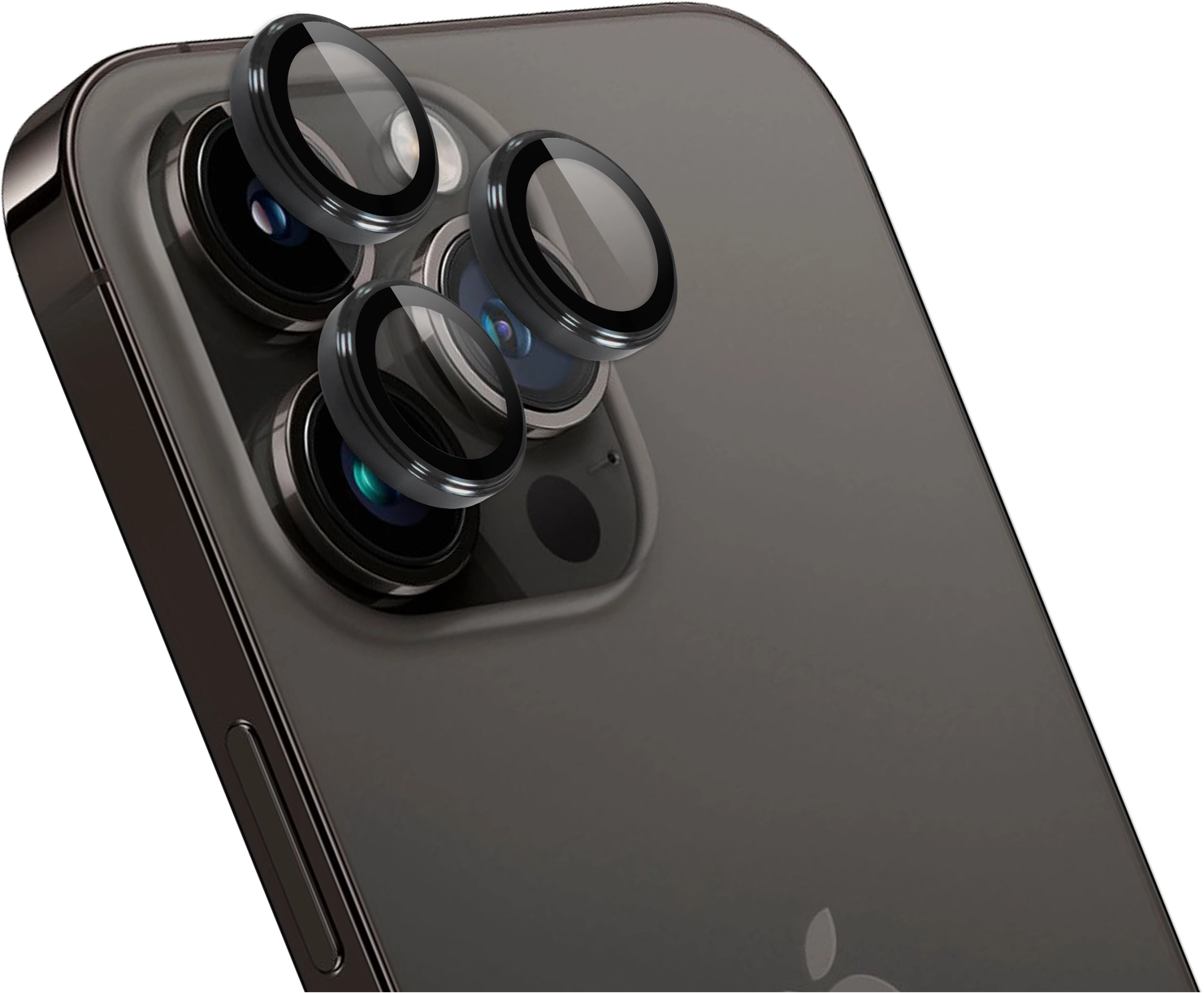 Rosso Apple iPhone 14 Pro / 14 Pro Max Camera Frame Protector Zwart afbeelding 9