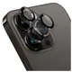 Rosso Apple iPhone 14 Pro / 14 Pro Max Camera Frame Protector Zwart