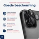 Rosso Apple iPhone 14 Pro / 14 Pro Max Camera Frame Protector Zwart afbeelding 2