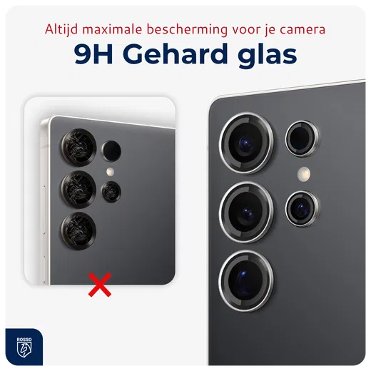 Rosso Samsung Galaxy S25 Ultra Camera Frame Protector Transparant afbeelding 4