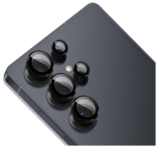 Rosso Samsung Galaxy S25 Ultra Camera Frame Protector Zwart afbeelding 11