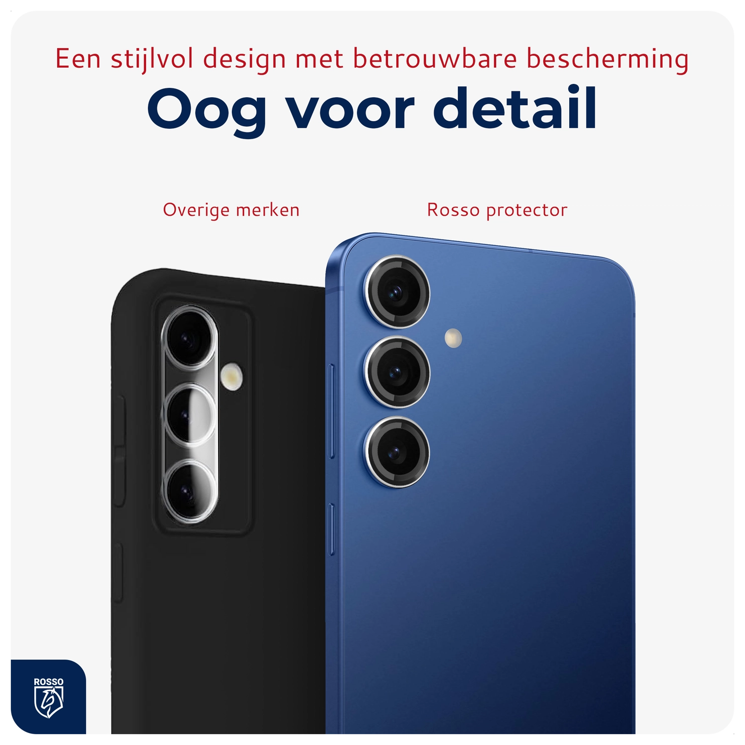 Rosso Samsung Galaxy S25 Plus Camera Frame Protector Transparant afbeelding 7