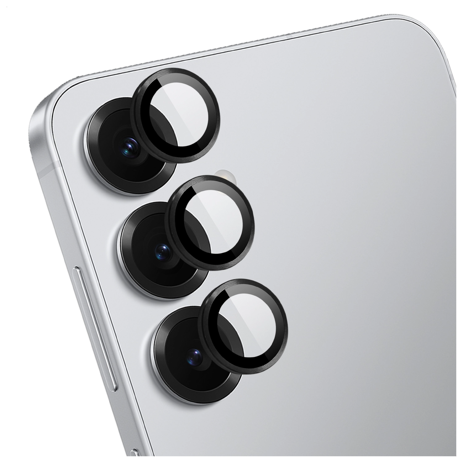 Rosso Samsung Galaxy S25 Plus Camera Frame Protector Zwart afbeelding 1