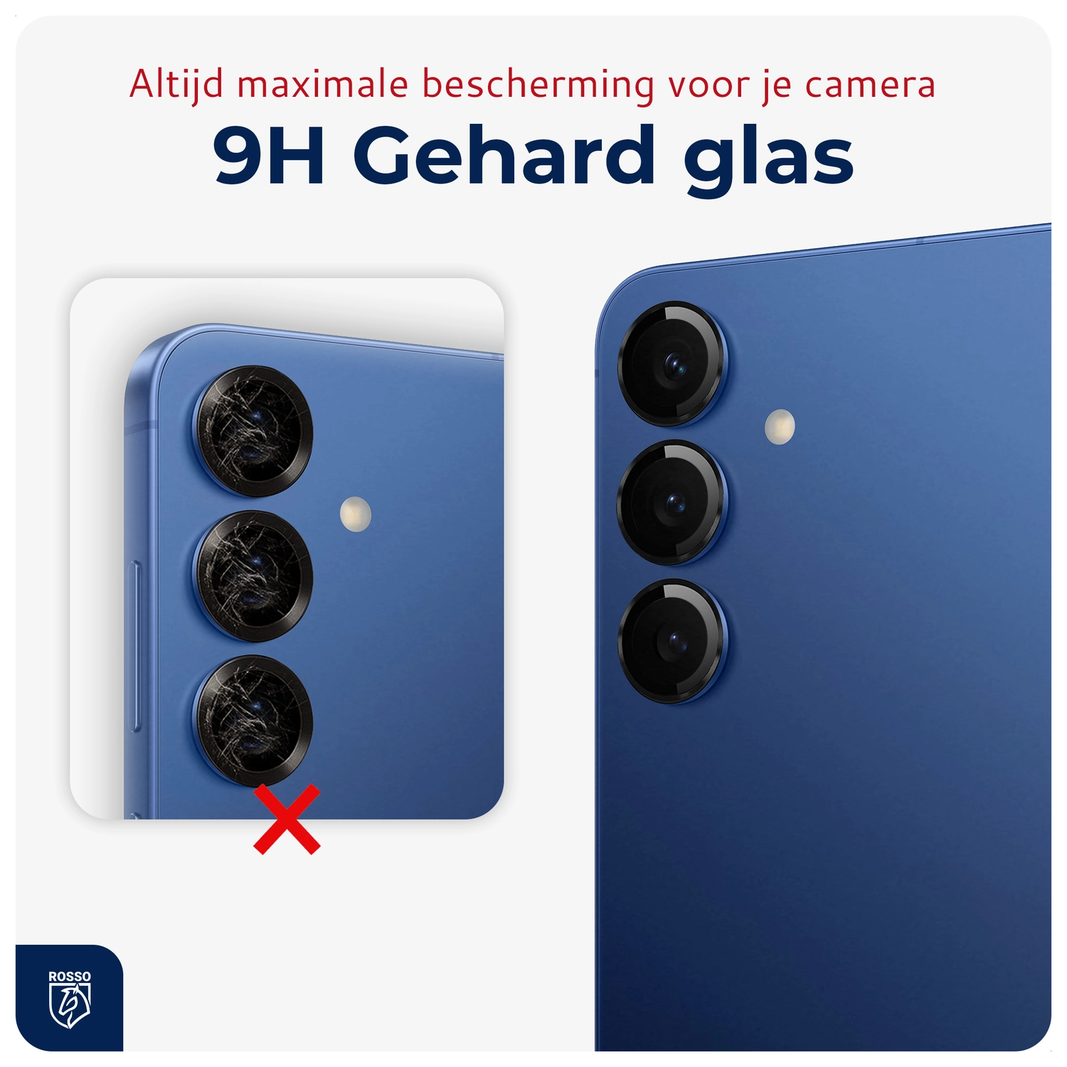 Rosso Samsung Galaxy S25 Plus Camera Frame Protector Zwart afbeelding 4