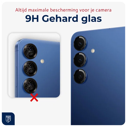 Rosso Samsung Galaxy S25 Plus Camera Frame Protector Zwart afbeelding 4