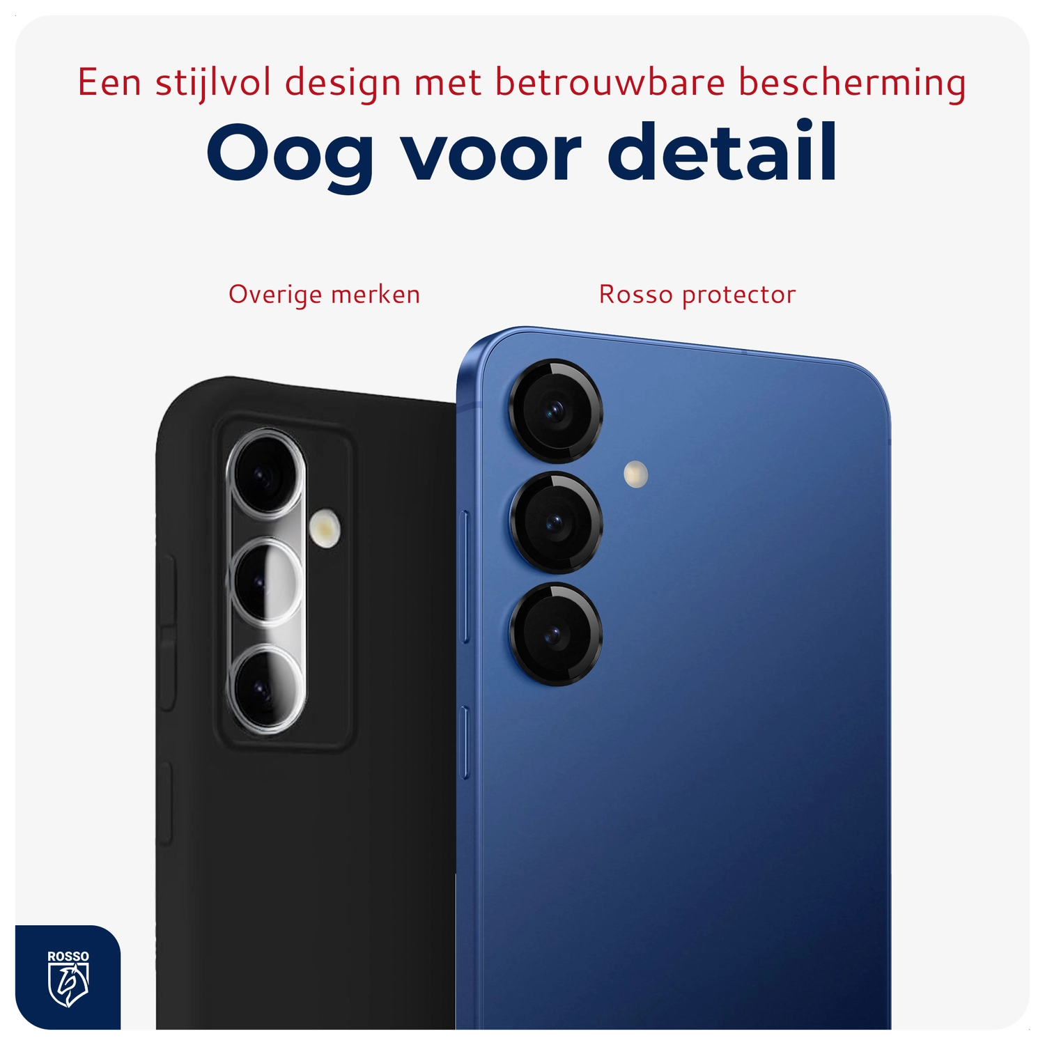 Rosso Samsung Galaxy S25 Plus Camera Frame Protector Zwart afbeelding 7