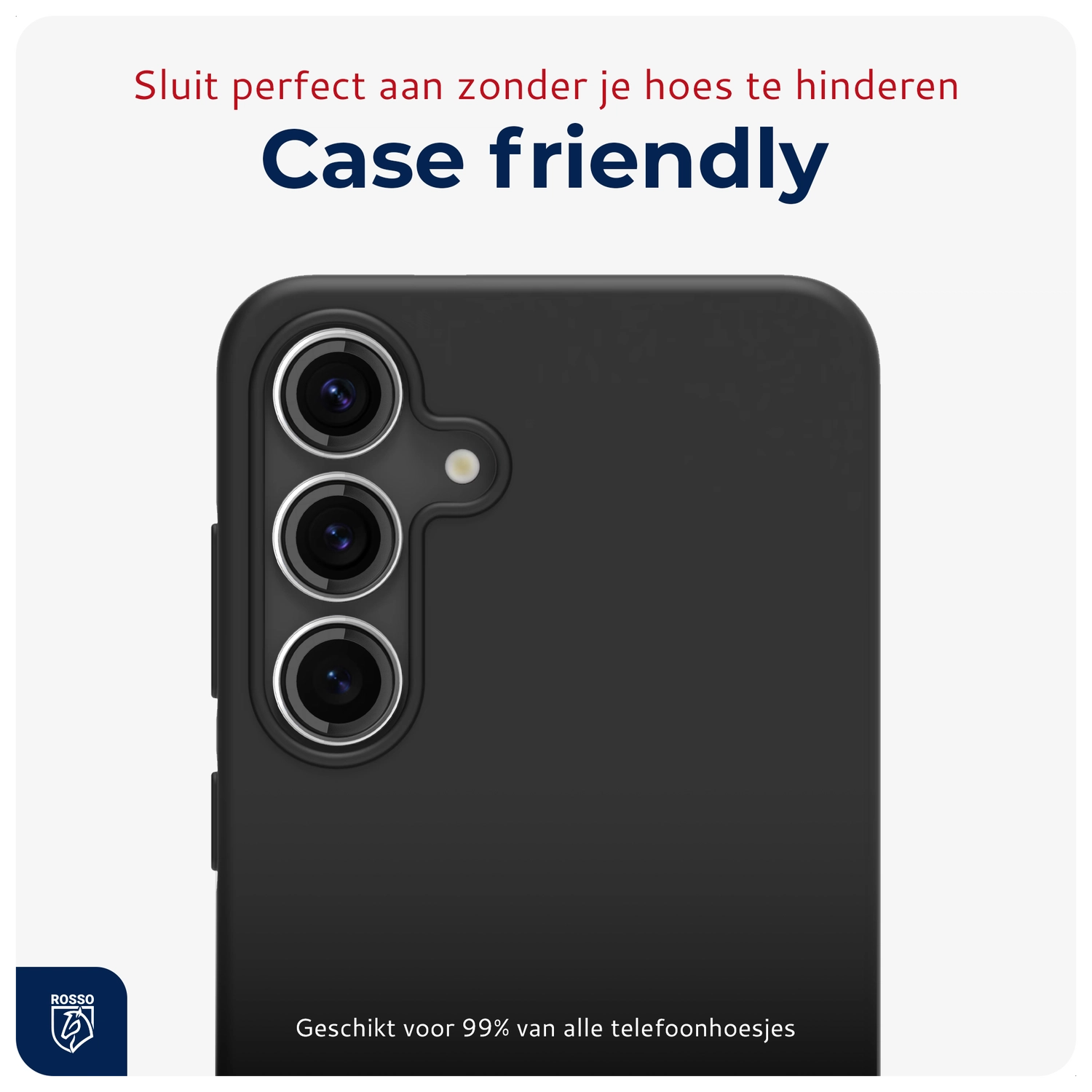 Rosso Samsung Galaxy S25 Camera Frame Protector Transparant afbeelding 5