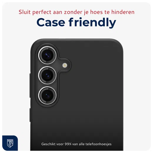 Rosso Samsung Galaxy S25 Camera Frame Protector Transparant afbeelding 5