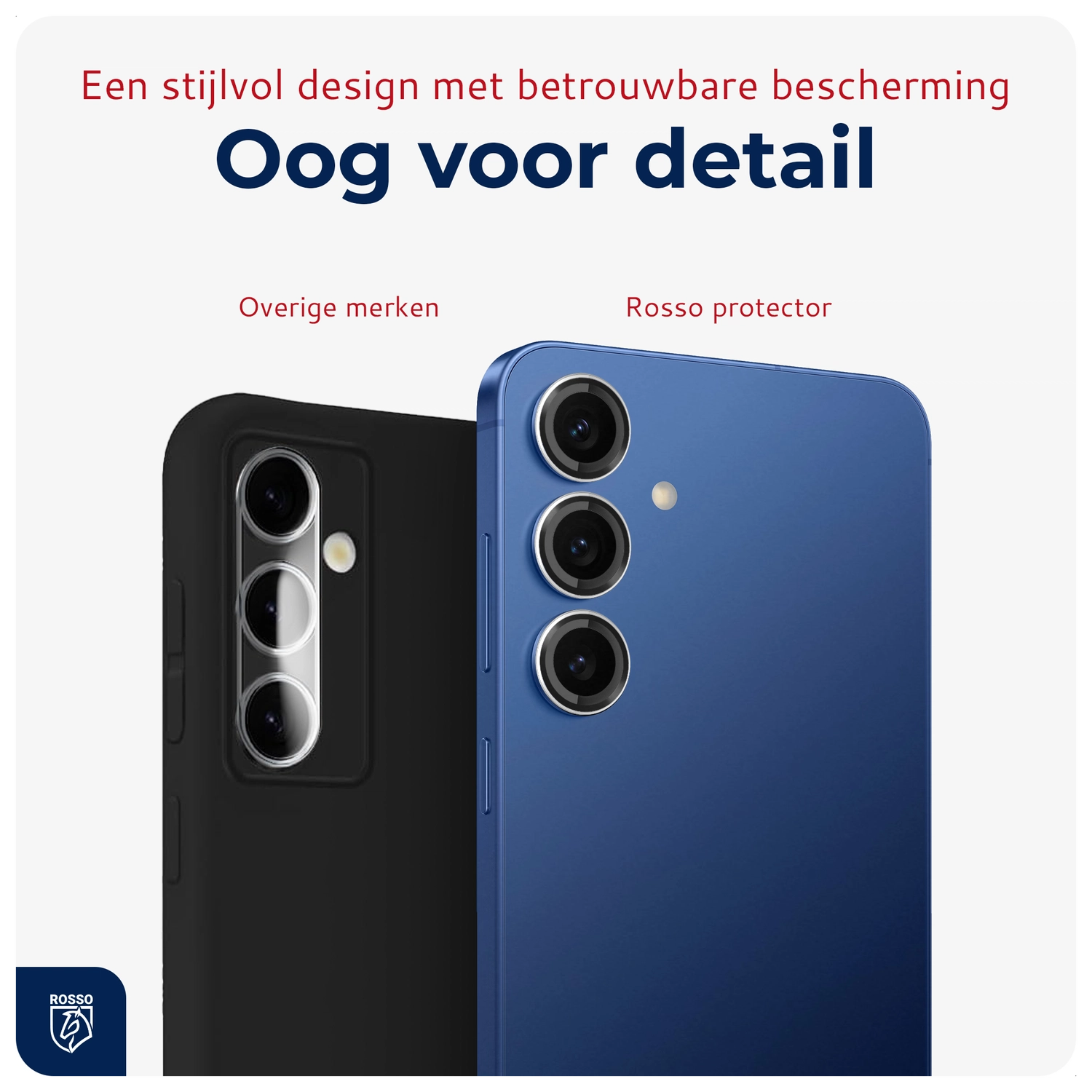 Rosso Samsung Galaxy S25 Camera Frame Protector Transparant afbeelding 6