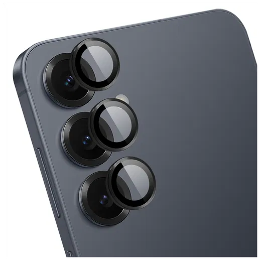 Rosso Samsung Galaxy S25 Camera Frame Protector Zwart afbeelding 1