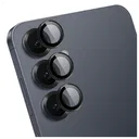 Rosso Samsung Galaxy S25 Camera Frame Protector Zwart