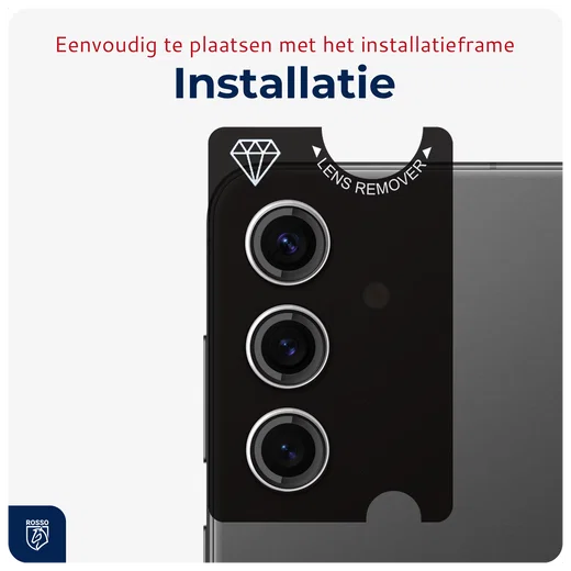 Rosso Samsung Galaxy S24 Plus Camera Frame Protector Transparant afbeelding 5