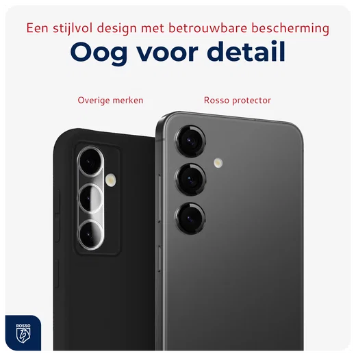 Rosso Samsung Galaxy S24 Plus Camera Frame Protector Zwart afbeelding 7