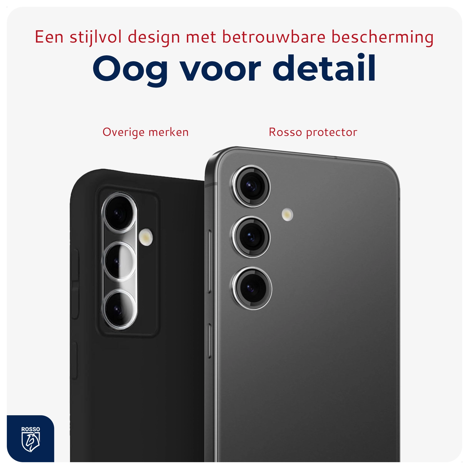 Rosso Samsung Galaxy S24 Camera Frame Protector Transparant afbeelding 7