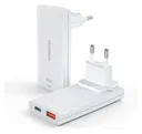 Choetech Power Delivery Oplader USB-C / USB Fast Charge 67W Wit