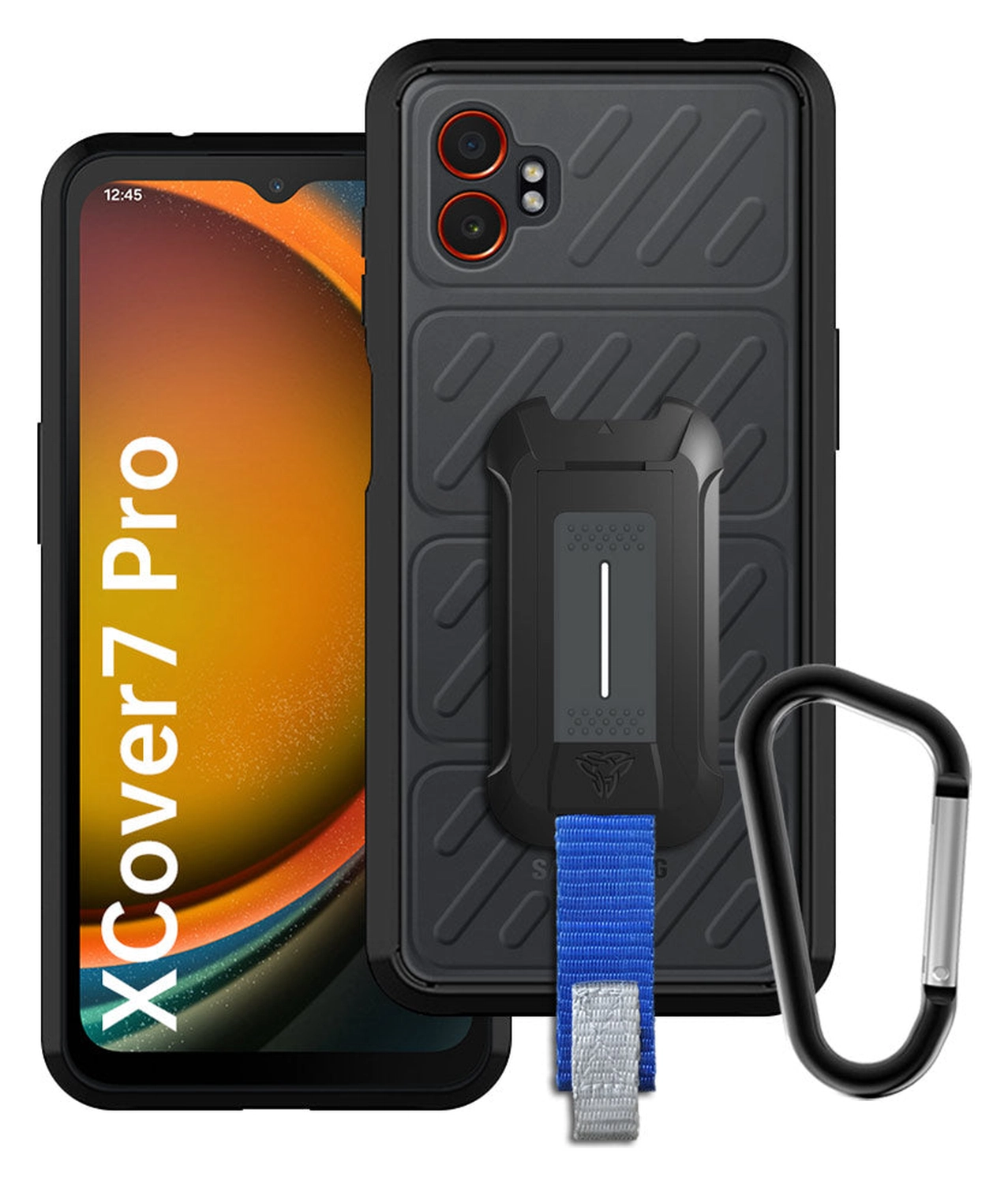 Armor X BX-Series Samsung Galaxy Xcover 7 Pro Robuust Hoesje Zwart afbeelding 1