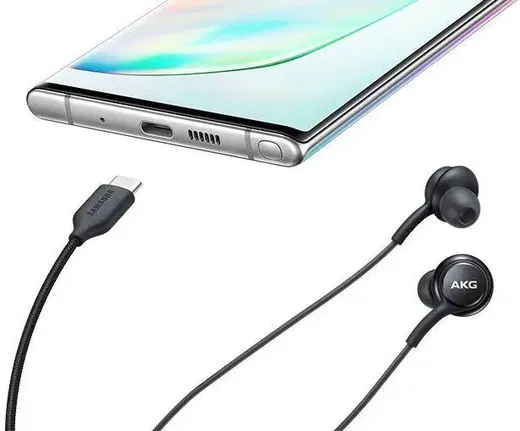 Duo Pack Originele Samsung AKG Headset Oordopjes met USB-C Plug Zwart afbeelding 5
