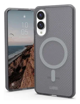 UAG Dot Qi2 Samsung Galaxy S25 Edge Hoesje MagSafe Back Cover Ash