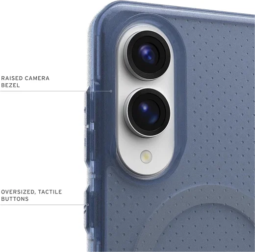 UAG Dot Qi2 Samsung Galaxy S25 Edge Hoesje MagSafe Back Cover Blauw afbeelding 6