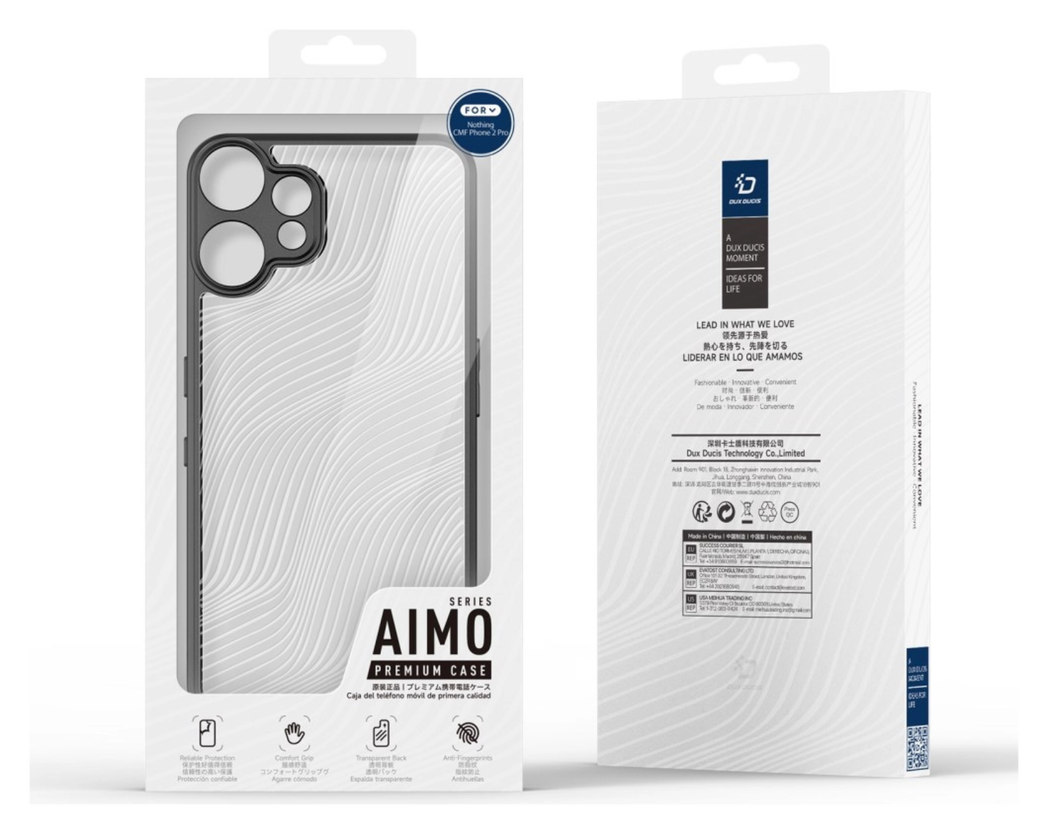 Dux Ducis Aimo Nothing CMF Phone 2 Pro Hoesje Back Cover Zwart afbeelding 8