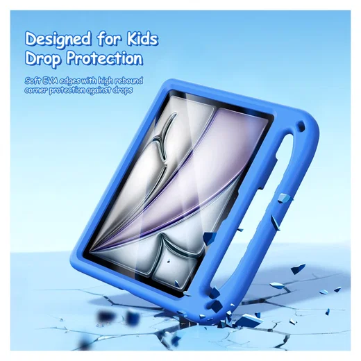 Dux Ducis iPad Air 11 (24/25/26) / Pro 11 (2024/2025) Kinder Tablethoes Blauw afbeelding 5