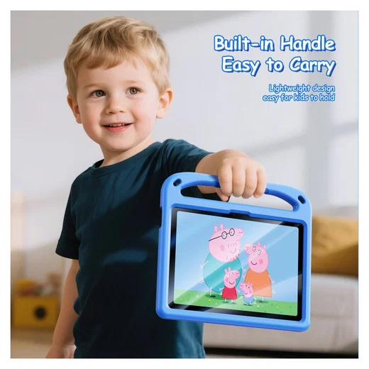 Dux Ducis iPad Air 11 (24/25/26) / Pro 11 (2024/2025) Kinder Tablethoes Blauw afbeelding 6