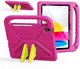 Dux Ducis PUFF iPad 11 (2025) / 10.9 (2022) Kinder Tablethoes met Handvat Roze afbeelding 1