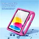 Dux Ducis PUFF iPad 11 (2025) / 10.9 (2022) Kinder Tablethoes met Handvat Roze afbeelding 4