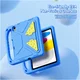 Dux Ducis PUFF iPad 11 (2025) / 10.9 (2022) Kinder Tablethoes met Handvat Blauw afbeelding 4