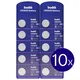 Buddi Apple AirTag Batterij CR2032 Lithium Knoopcelbatterij 210mh / 3V (10-Pack) afbeelding 2