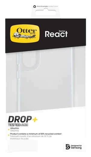 OtterBox React Samsung Galaxy S25 Edge Hoesje Back Cover Transparant afbeelding 1