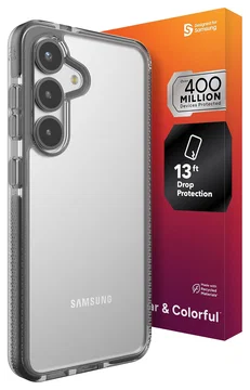 ZAGG Santa Cruz Samsung Galaxy S25 Edge Hoesje Back Cover Zwart