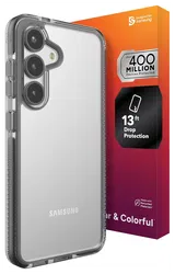 ZAGG Santa Cruz Samsung Galaxy S25 Edge Hoesje Back Cover Zwart afbeelding