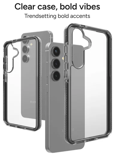 ZAGG Santa Cruz Samsung Galaxy S25 Edge Hoesje Back Cover Zwart afbeelding 3