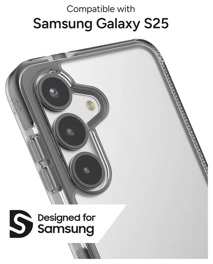 ZAGG Santa Cruz Samsung Galaxy S25 Edge Hoesje Back Cover Zwart afbeelding 4