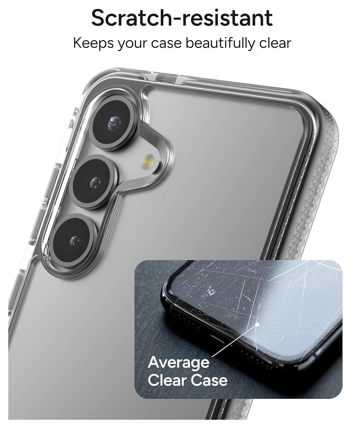 ZAGG Santa Cruz Samsung Galaxy S25 Edge Hoesje Back Cover Zwart afbeelding 5