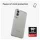 ZAGG Crystal Palace Lite Samsung Galaxy S25 Edge Hoesje Back Cover Transparant afbeelding 3