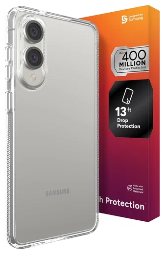 ZAGG Crystal Palace Samsung Galaxy S25 Edge Hoesje 4M DropProof Transparant afbeelding 1