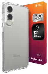 ZAGG Crystal Palace Samsung Galaxy S25 Edge Hoesje 4M DropProof Transparant afbeelding