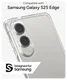 ZAGG Crystal Palace Samsung Galaxy S25 Edge Hoesje 4M DropProof Transparant afbeelding 2
