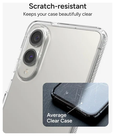 ZAGG Crystal Palace Samsung Galaxy S25 Edge Hoesje 4M DropProof Transparant afbeelding 5